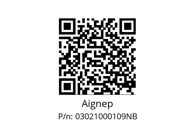   Aignep 03021000109NB