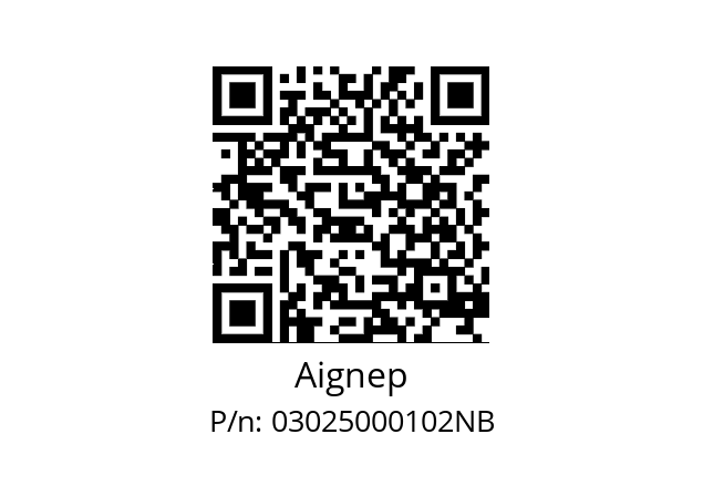   Aignep 03025000102NB