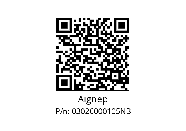   Aignep 03026000105NB