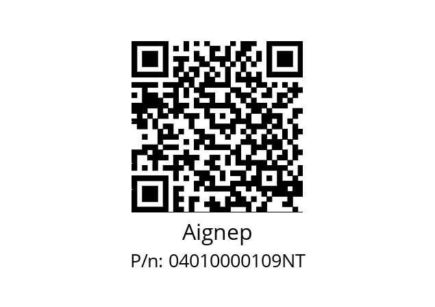   Aignep 04010000109NT