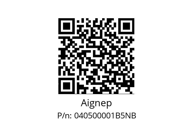   Aignep 040500001B5NB