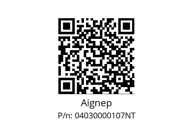   Aignep 04030000107NT