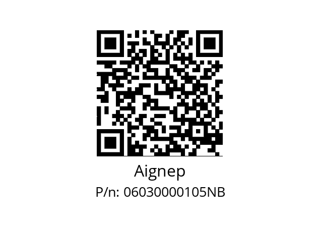   Aignep 06030000105NB