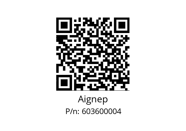   Aignep 603600004