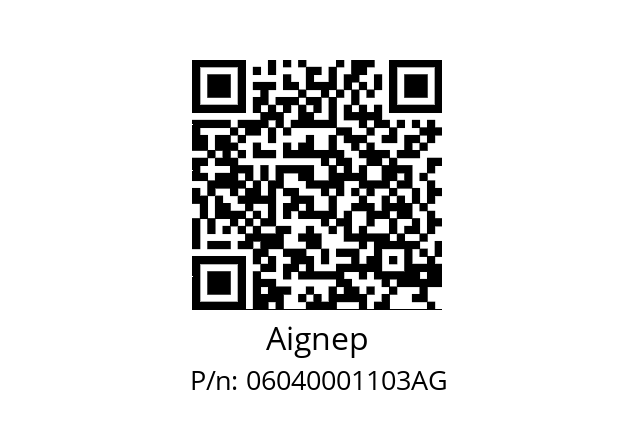   Aignep 06040001103AG