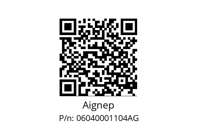   Aignep 06040001104AG