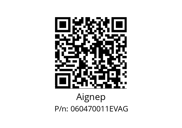   Aignep 060470011EVAG