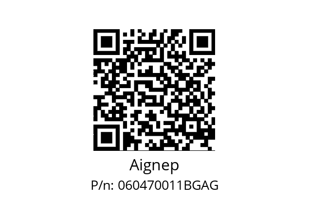   Aignep 060470011BGAG