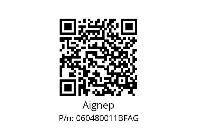   Aignep 060480011BFAG