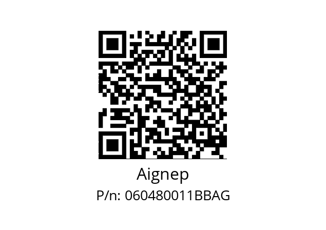   Aignep 060480011BBAG