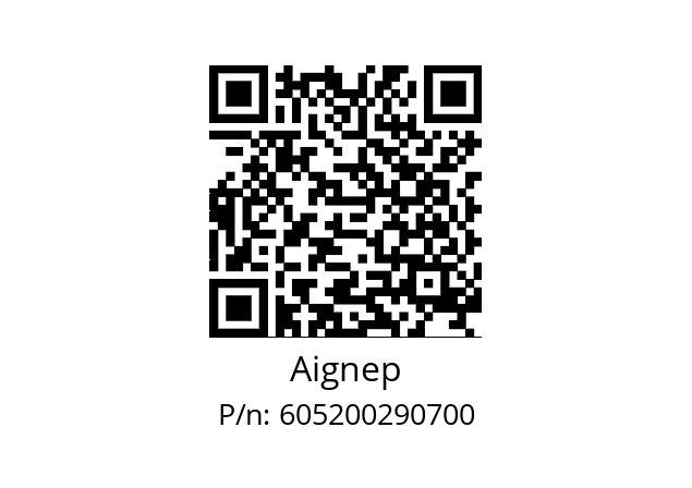   Aignep 605200290700