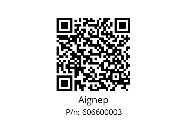   Aignep 606600003