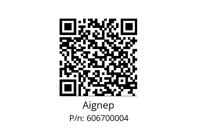   Aignep 606700004