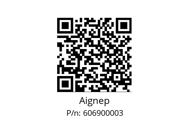   Aignep 606900003