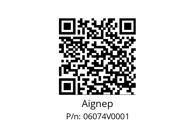   Aignep 06074V0001