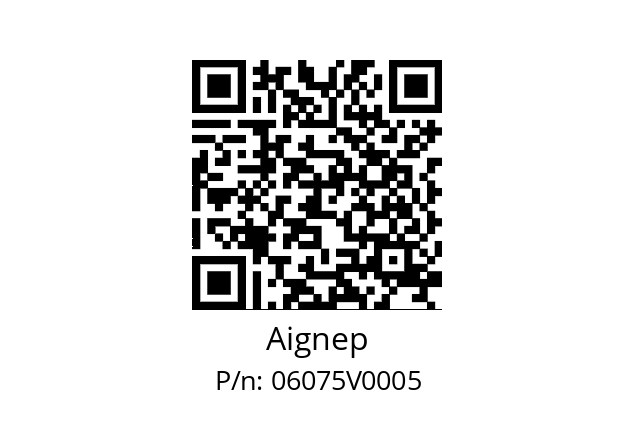   Aignep 06075V0005