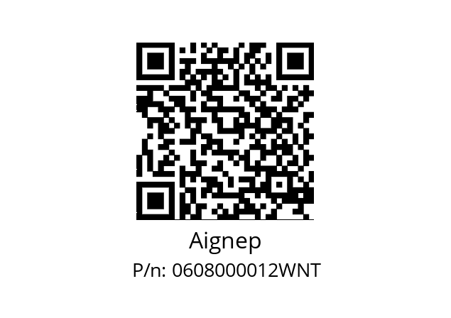   Aignep 0608000012WNT