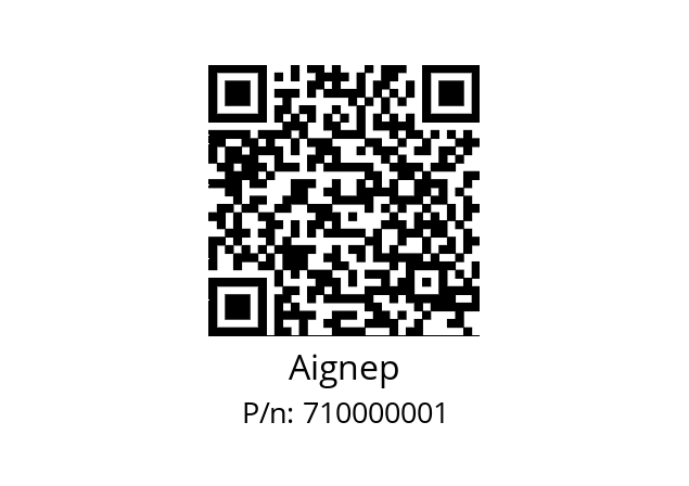   Aignep 710000001