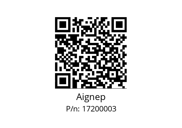   Aignep 17200003