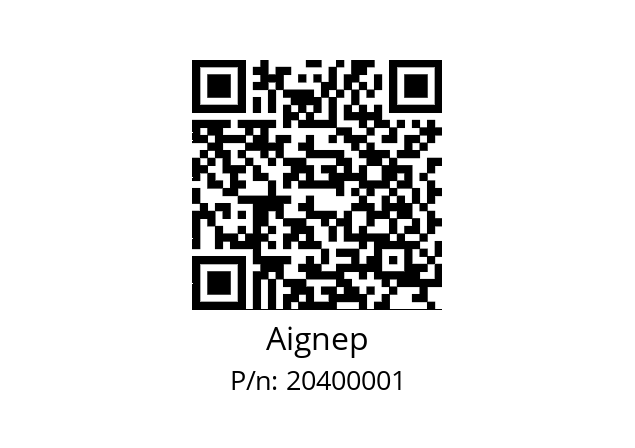   Aignep 20400001