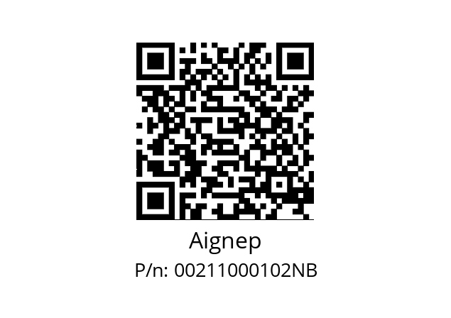   Aignep 00211000102NB