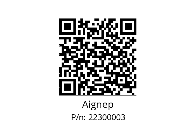   Aignep 22300003