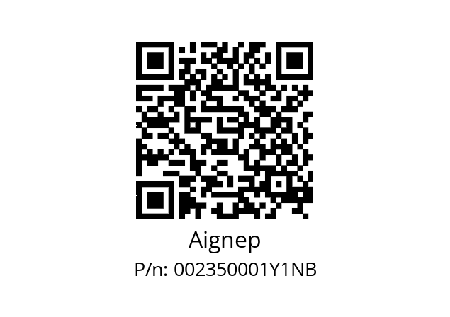   Aignep 002350001Y1NB