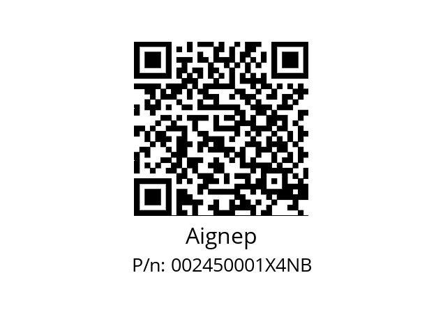   Aignep 002450001X4NB