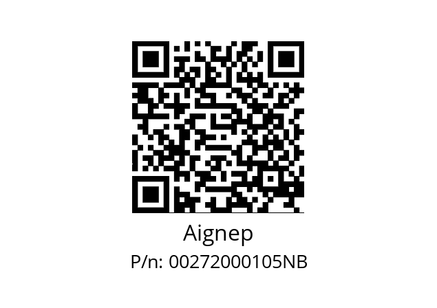   Aignep 00272000105NB