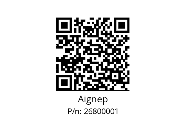   Aignep 26800001