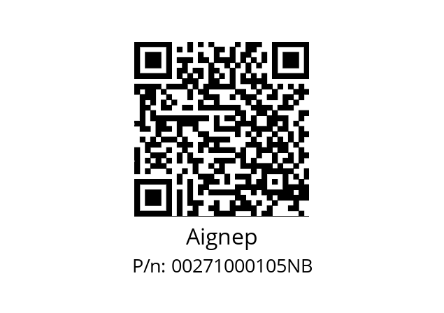   Aignep 00271000105NB