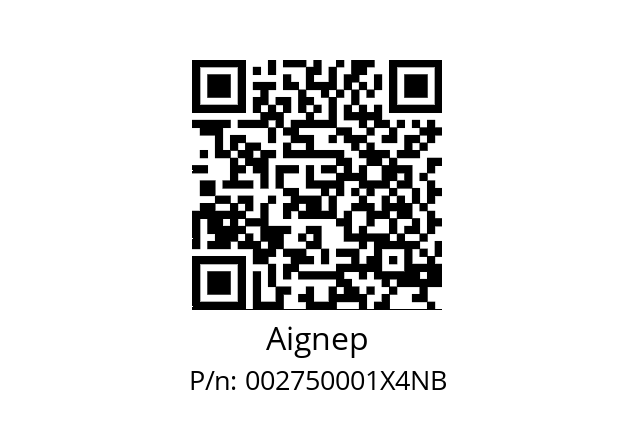   Aignep 002750001X4NB