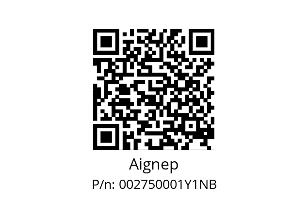   Aignep 002750001Y1NB