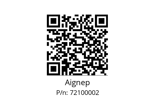   Aignep 72100002