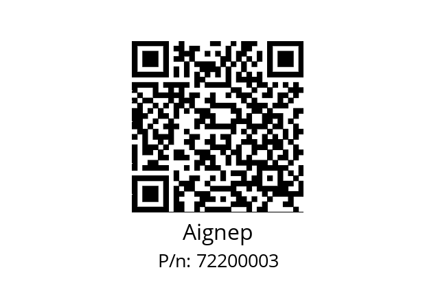   Aignep 72200003