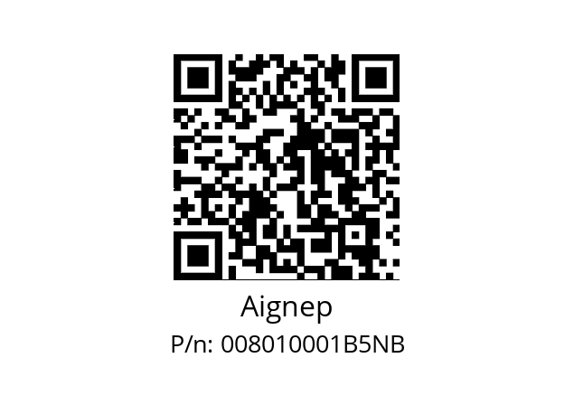   Aignep 008010001B5NB