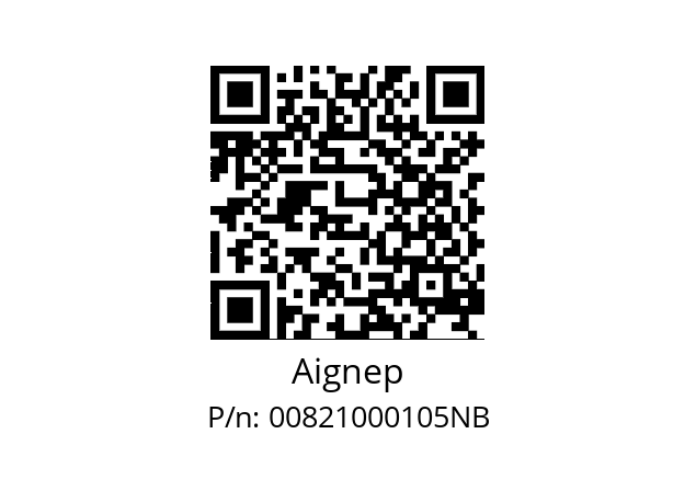   Aignep 00821000105NB