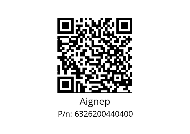   Aignep 6326200440400