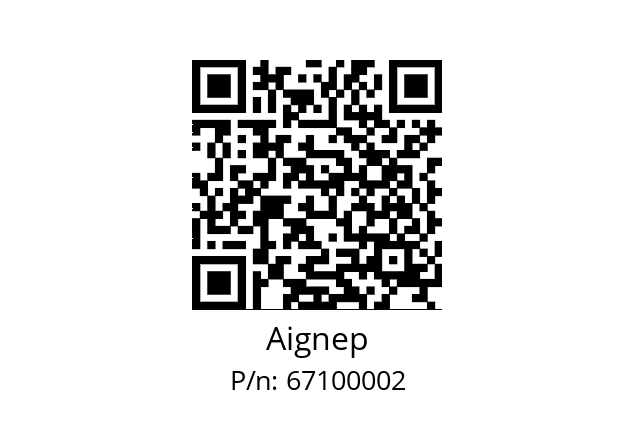   Aignep 67100002