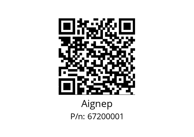   Aignep 67200001