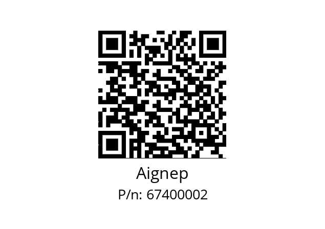   Aignep 67400002