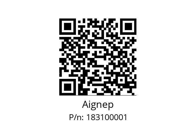   Aignep 183100001