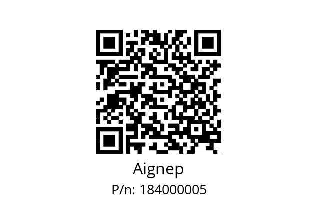   Aignep 184000005