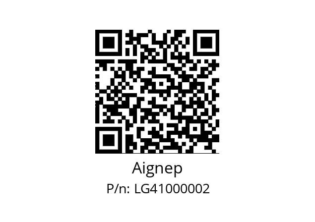   Aignep LG41000002