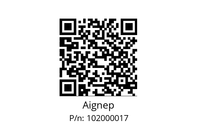   Aignep 102000017