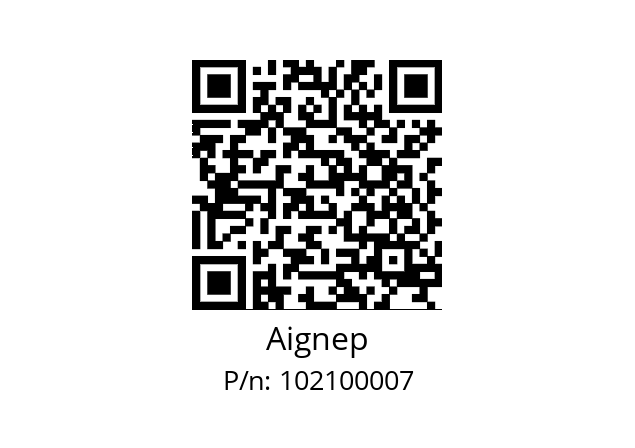   Aignep 102100007