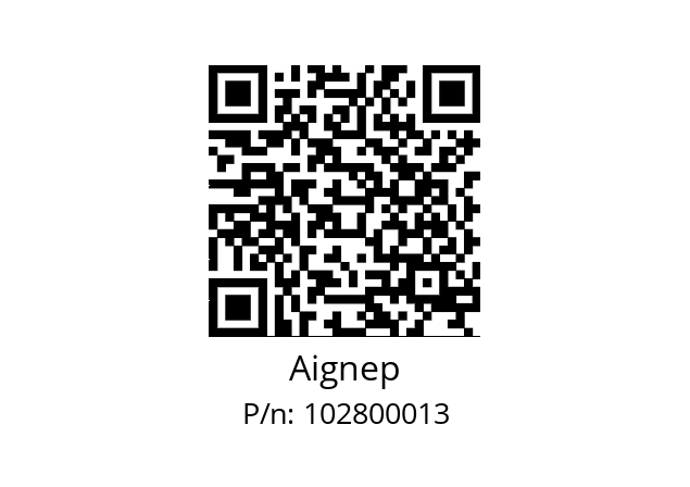   Aignep 102800013