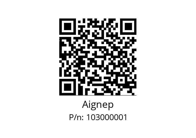   Aignep 103000001