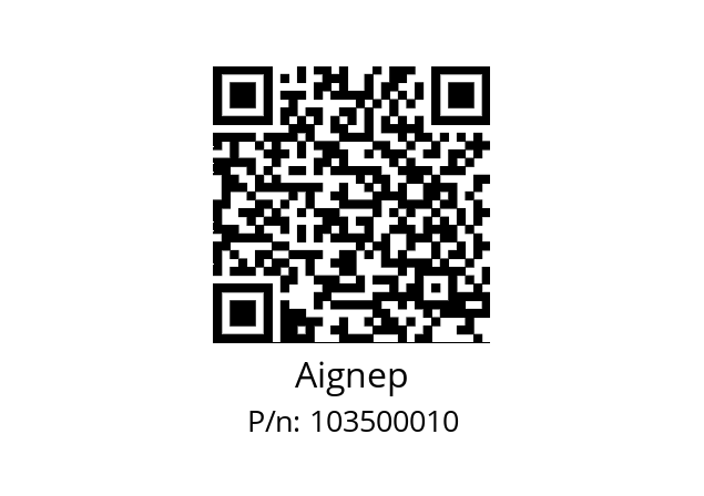   Aignep 103500010