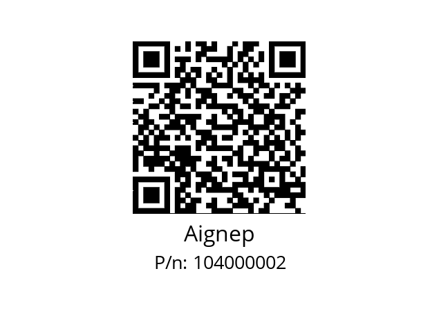   Aignep 104000002